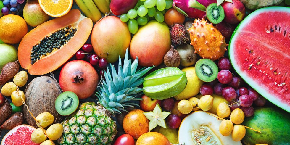 This image has an empty alt attribute; its file name is assortment-of-colorful-ripe-tropical-fruits-top-royalty-free-image-995518546-1564092355.jpg